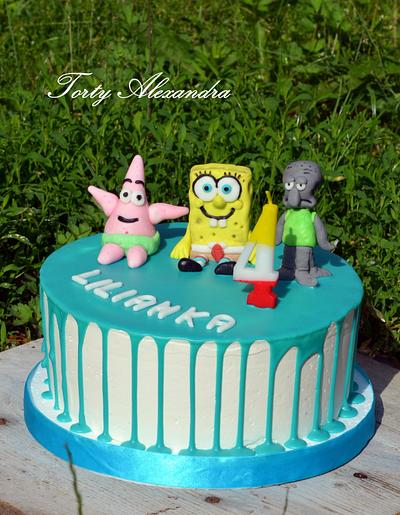 Spongebob and friends - Cake by Torty Alexandra