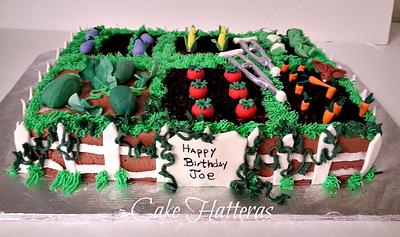 In the garden - Cake by Donna Tokazowski- Cake Hatteras, Martinsburg WV