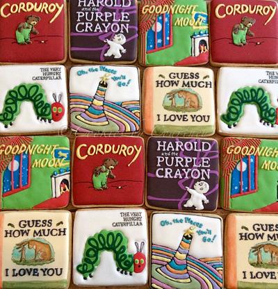 Children’s Book Cookies - Cake by CookiesByCourtney