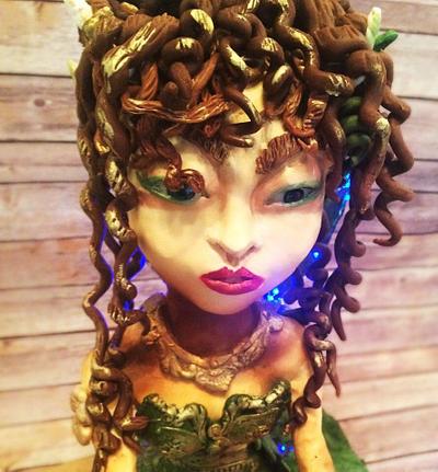 Galina of the Fae  (Woodland Fairies Collaboration) - Cake by ZeZeLovesCakes