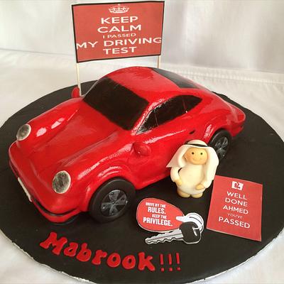 Porsche Car Cake - Cake by Yusy Sriwindawati