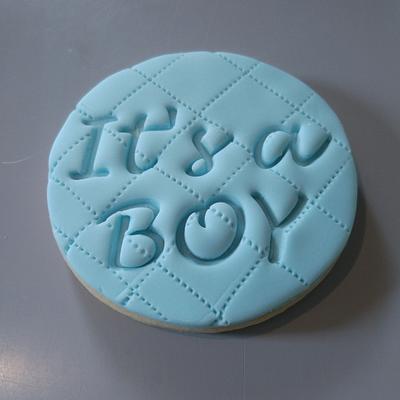 It's a boy  - Cake by nef_cake_deco