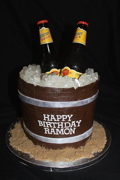 Beer bucket cake - Cake by Jewell Coleman
