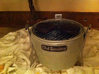 Old Smokey Grooms Cake - Cake by Cakemedic