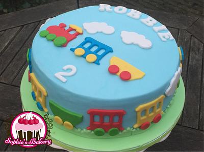 Train cake - Cake by Sophie's Bakery