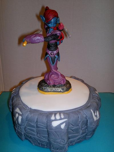 Skylanders Ninjini (sugarpaste) - Cake by AWG Hobby Cakes