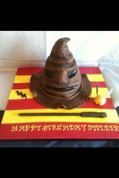 Harry Potter hat - Cake by Judedude