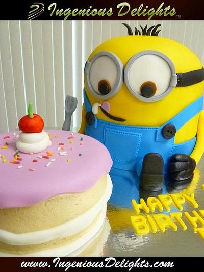 Baby Minion Cake - Cake by Ingenious Delights