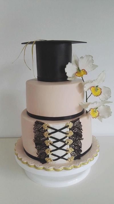 Graduation cake - Cake by Delyana