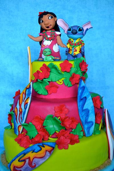 Lilo and Stich cake - Cake by maria antonietta amatiello