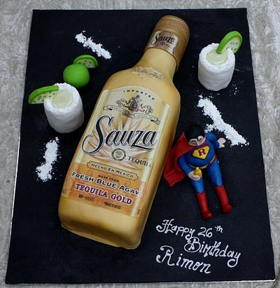 Tequila bottle cake - Cake by The House of Cakes Dubai