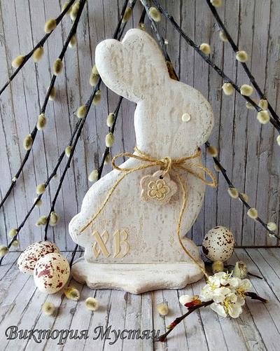 Gingerbread Easter Bunny - Cake by Victoria