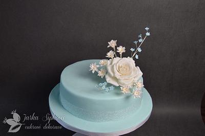 Rose Wedding Cake - Cake by JarkaSipkova