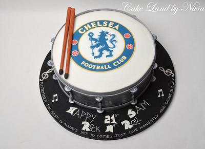 drum birthday cake - Cake by Nivia