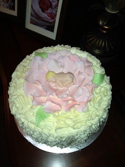 Baby shower cake - Cake by Deb