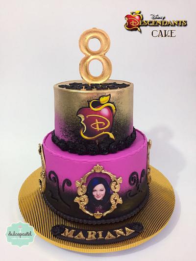 Torta Descendientes - Descendants Cake - Cake by Dulcepastel.com