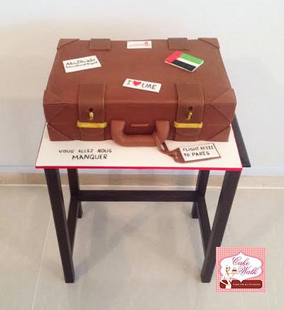 Luggage cake - Cake by Cakewalkuae