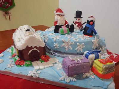 CHRISTMAS CAKE - Cake by GABBY MEDD (Patricia G. Medrano)