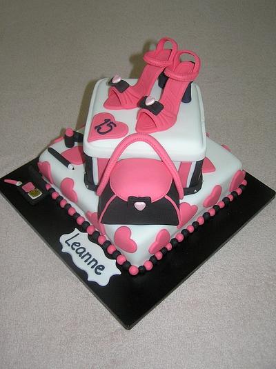 Girly Cake  - Cake by Barbora Cakes