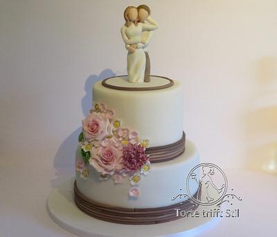 "Willow Tree" Wedding cake - Cake by torte trifft stil