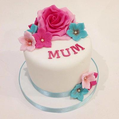 Mother's Day Mini Cake - Cake by Claire Lawrence