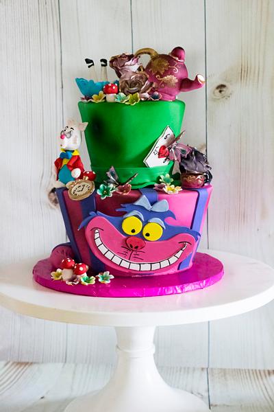 Alice In wonderland  - Cake by Piece O'Cake 