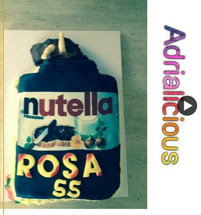 Torta nutella - Cake by Adrialicious 