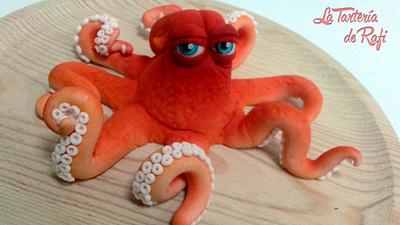 🐙 Hank Octopus (Finding Dory) - Cake by Rafaela Carrasco (La Tartería de Rafi)