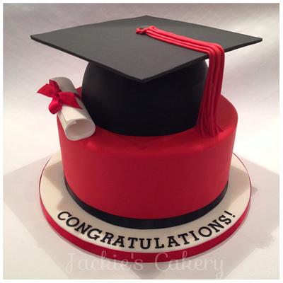 Graduation Day! - Cake by Jackie's Cakery 