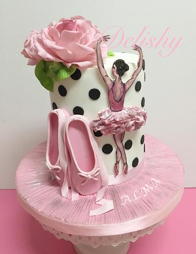 Ballet cake  - Cake by Zahraa