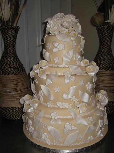 nephews wedding cake - Cake by cronincreations