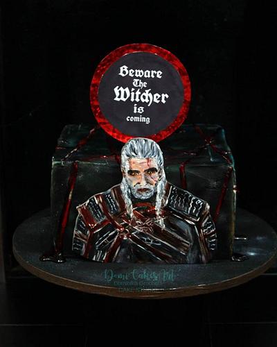 The witcher - Cake by DomiCakesArt