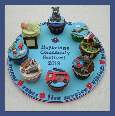 Community Festival Cupcake Competition - Cake by sarah