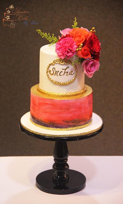 Pink love  - Cake by Signature Cake By Shweta