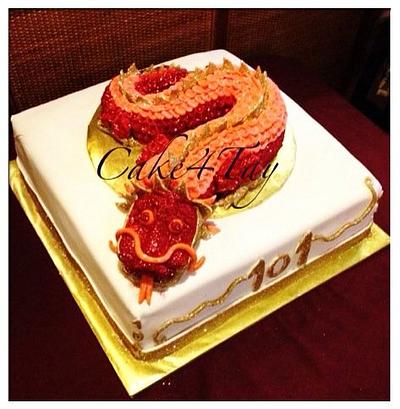 Dragon - Cake by Angel Chang