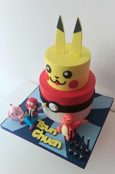 Pokemon cake - Cake by Nikita Mahmood