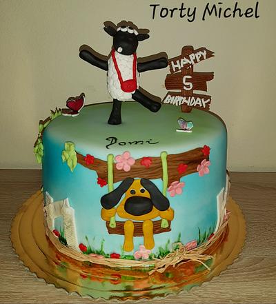 Ovecka shaun  - Cake by Torty Michel