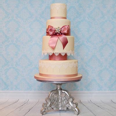 Pretty in pink - Cake by Jen's Cake Boutique