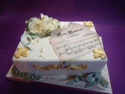 for a religious chorus! - Cake by Diletta Contaldo