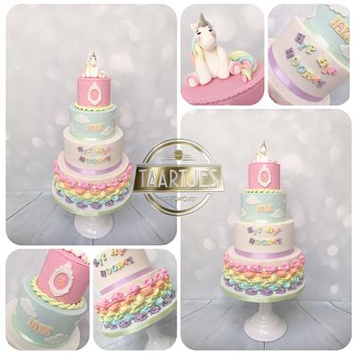 Sweet unicorn  - Cake by Taartjes Toko 
