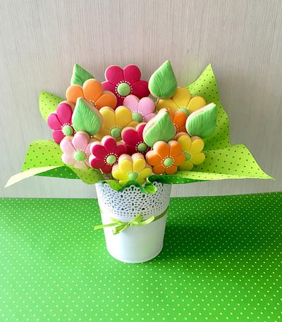 Sweet bouquet 💐  - Cake by sansil (Silviya Mihailova)