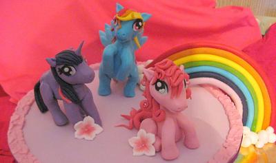 LITTLE PONY - Cake by MELANIASCAKEATELIER