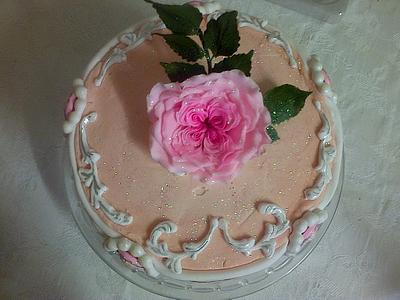 Cake for my mothers  birtday - Cake by Maggie Visser