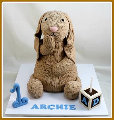 Archie's bunny - Cake by Kake Krumbs