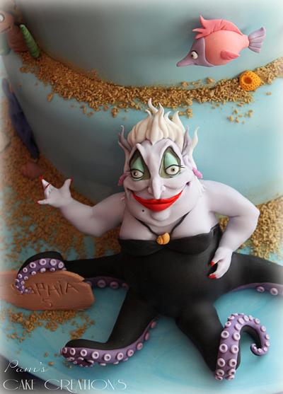 URSULA DETAIL - CAKE LITTLE MERMAID - Cake by Pamela Iacobellis