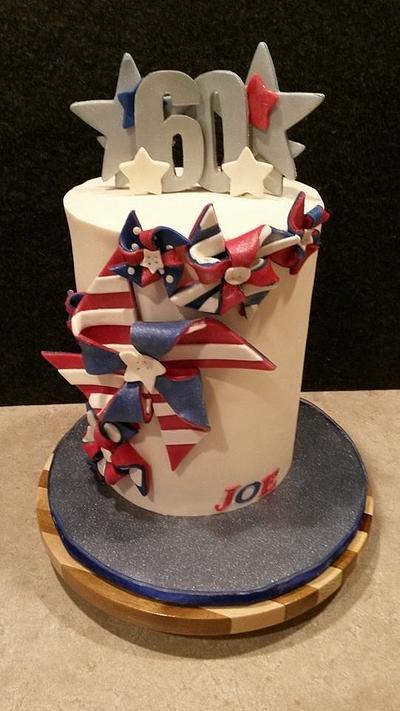 Fourth of July Birthday - Cake by Fidanzos