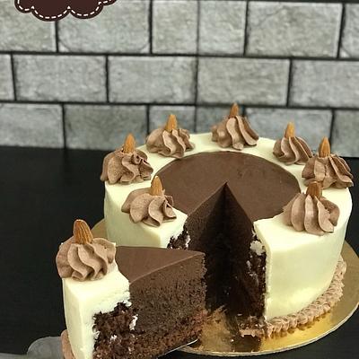 Chocolate Mousse Cake - Cake by J A N T Y SWEETS 