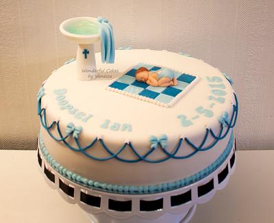 Christening Cake - Cake by Vanessa