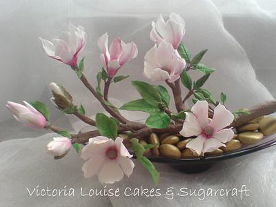 Magnolia - Cake by VictoriaLouiseCakes
