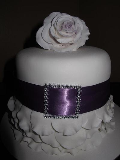 Mini Wedding Cake! - Cake by Sharon